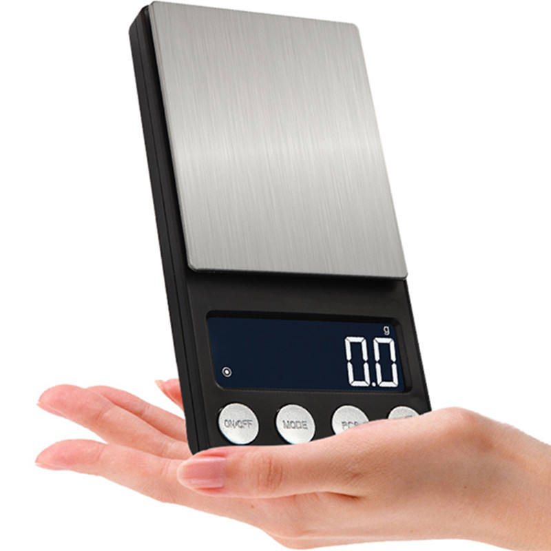Kitchen Gadgets Gold - Balança Digital de Precisão 0.01g/0.1g, Mini