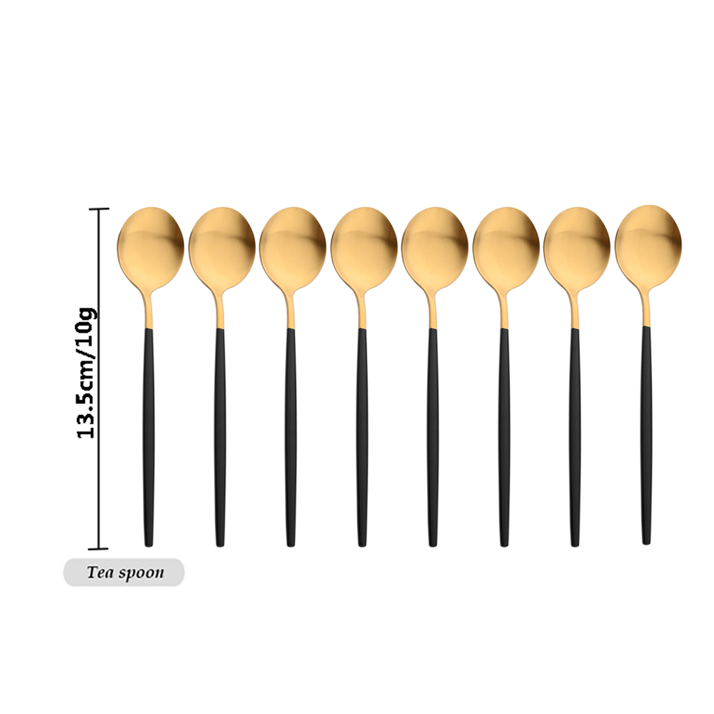 Kitchen Gadgets Gold - Drmfiy conjunto de talheres de café