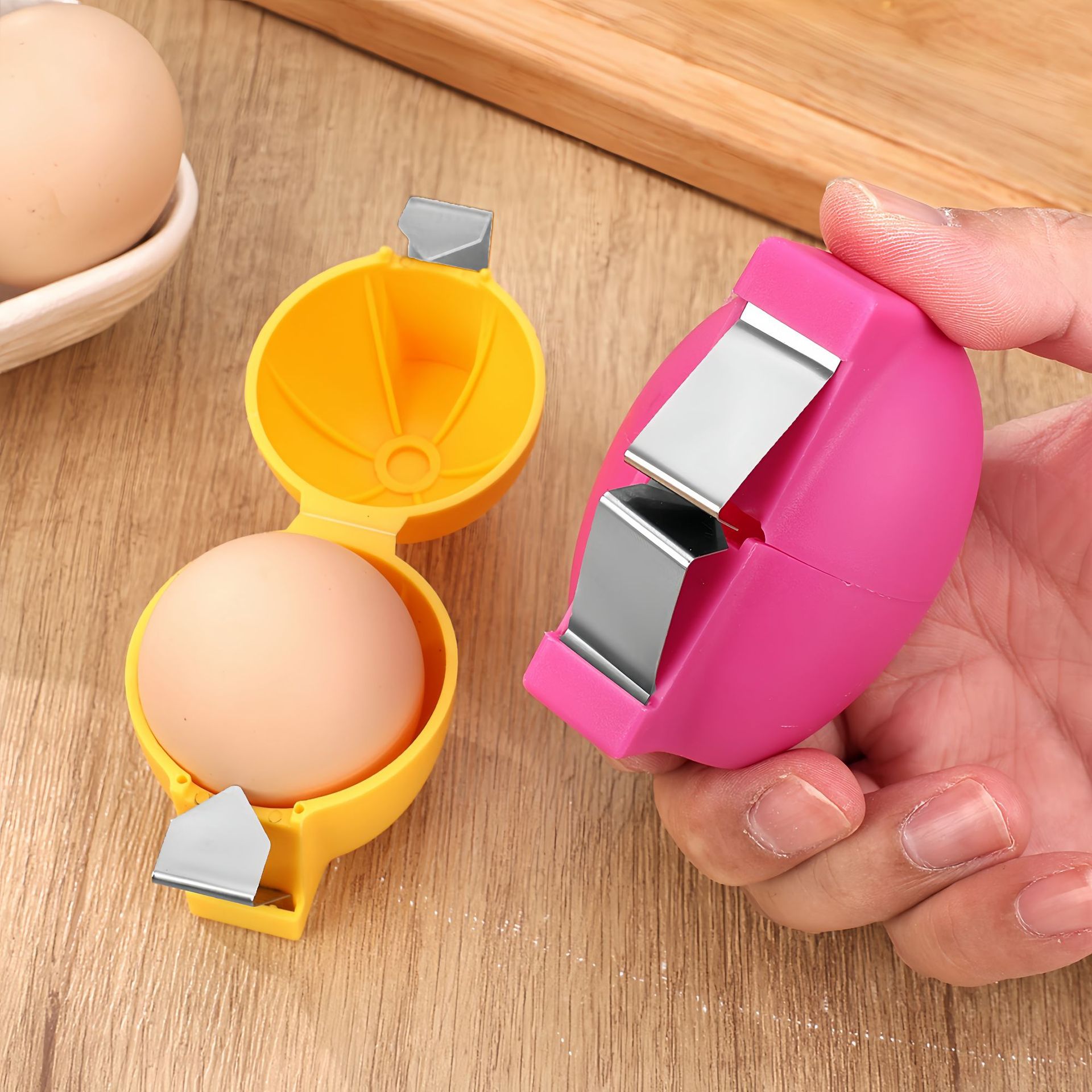 Abridor de Casca de Ovo Fácil  - Egg Separator Tool avaliação e preço