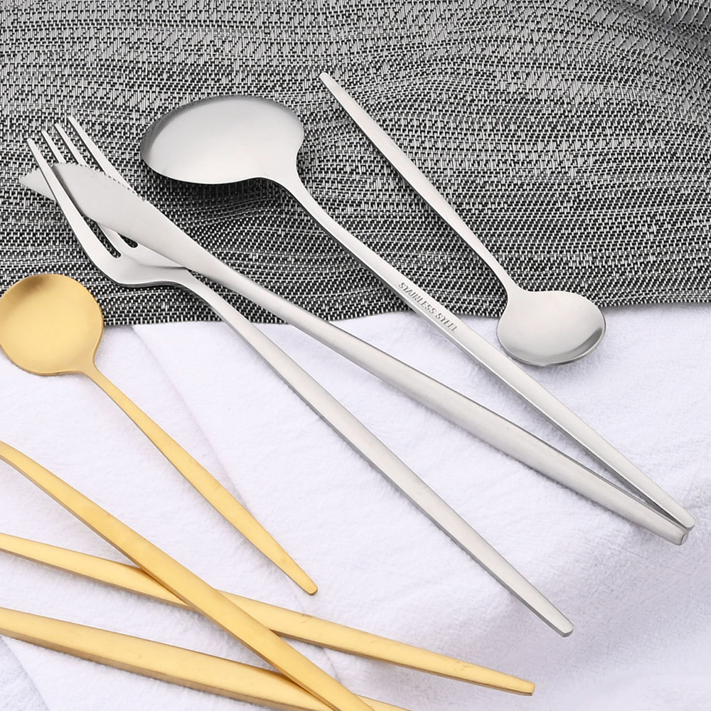 6 pçs pequeno matte colher chá - Kitchen Gadgets Gold avaliação e preço