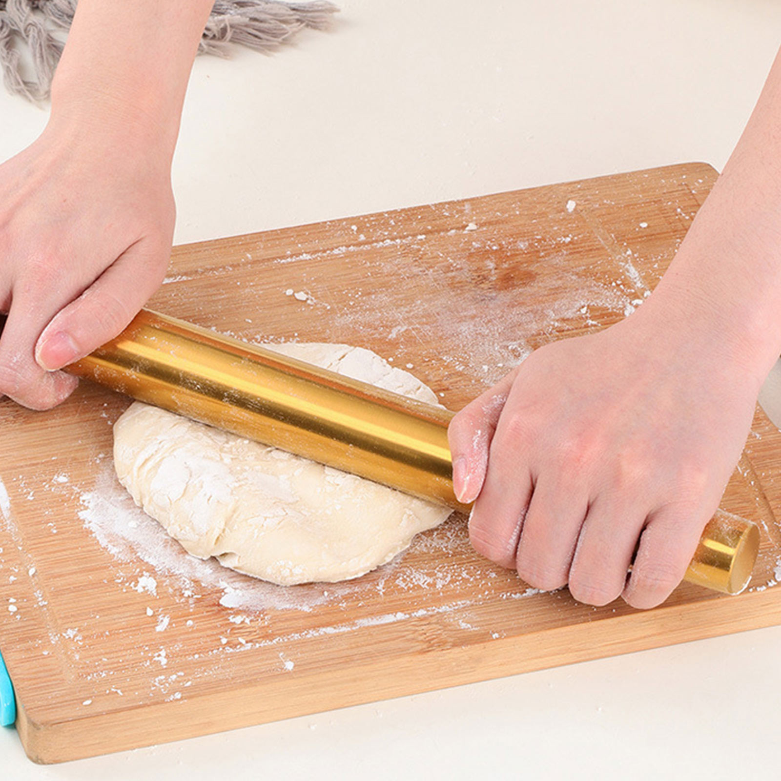 Rolo de Massa de Aço Inoxidáve - Kitchen Gadgets Gold avaliação e preço