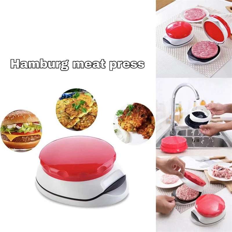 Prensas de hambúrguer portátei - Kitchen Gadgets New Products avaliação e preço